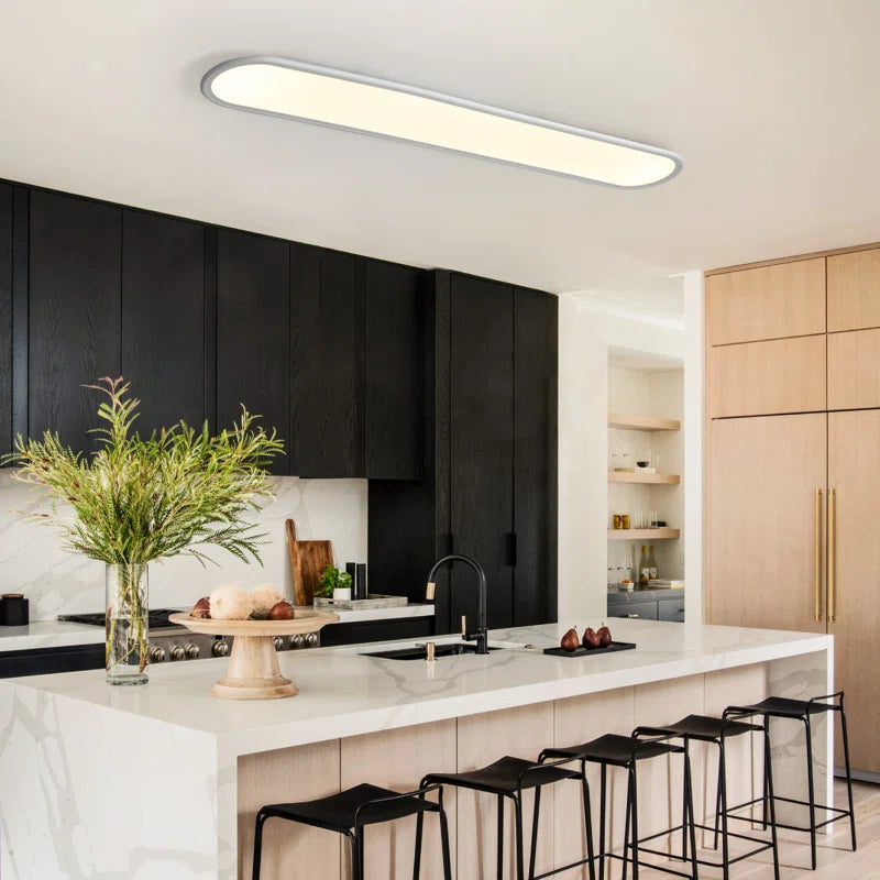Elegant Gracious 1-Light LED flush mount ceiling fixture by TheChandelierCo with a sleek design and modern finish.