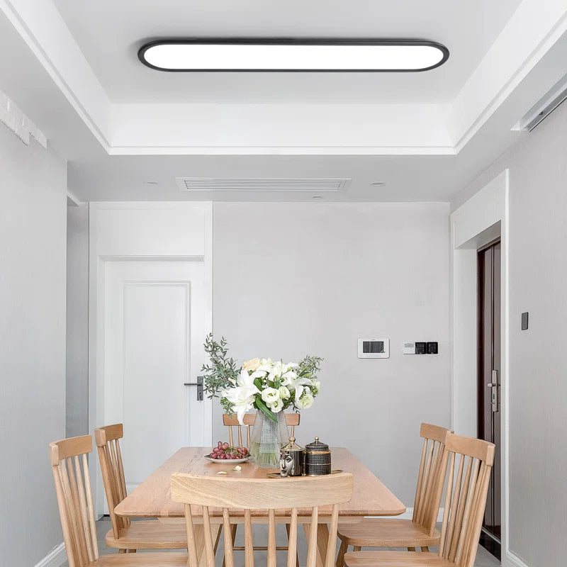 Elegant Gracious 1-Light LED flush mount ceiling fixture by TheChandelierCo with a sleek design and modern LED lighting.