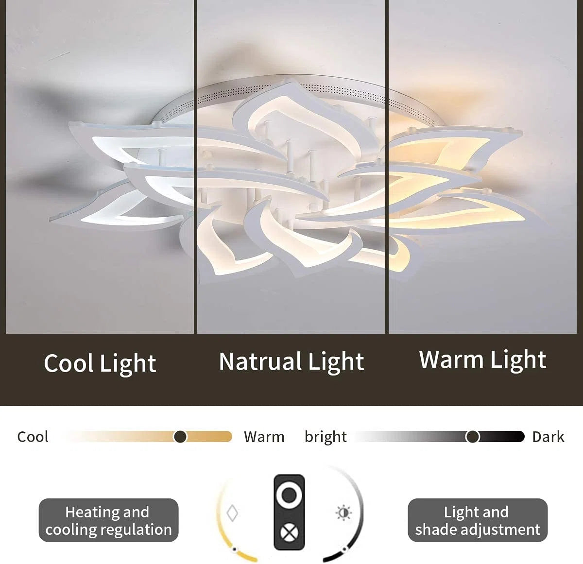 Izzabella 10-light acrylic LED flush mount chandelier measuring 85cm, featuring modern design and bright illumination.