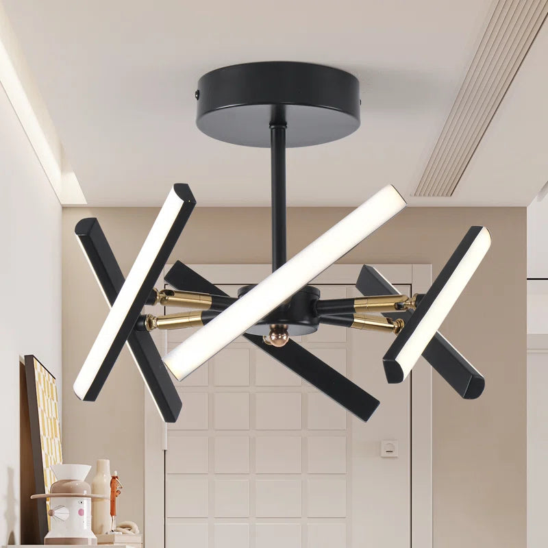 6 - Light Sputnik LED Chandelier