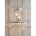Jayla 6-light chandelier by TheChandelierCo featuring a modern design with six elegant light fixtures and a sleek finish.