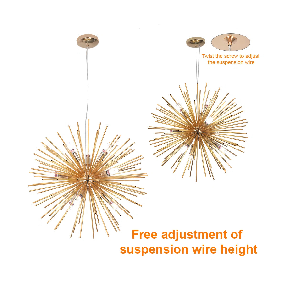 9 - Light Sputnik Chandelier