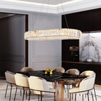 Elegant Kirt 1 Light Crystal LED Chandelier by TheChandelierCo with sparkling crystal accents and modern lighting design.