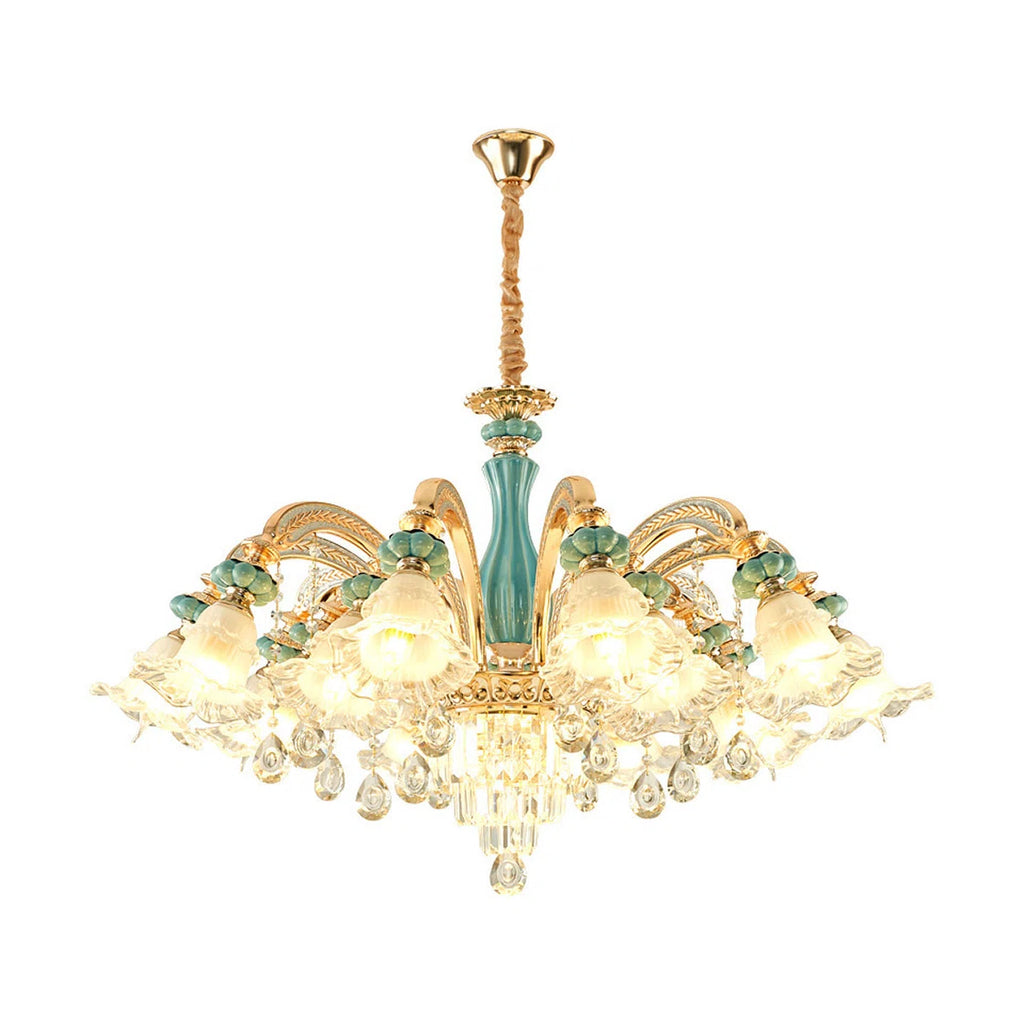 10 - Light Crystal Chandelier
