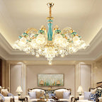 10 - Light Crystal Chandelier