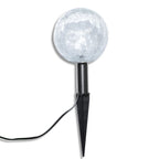 Set of three LED pathway lights by TheChandelierCo, weather-resistant outdoor lighting for garden walkways and landscape illumination.
