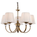 Langham 5 - Light Shaded Chandelier