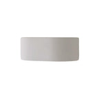 Ceramic flush mounted sconce by TheChandelierCo featuring a sleek design and neutral tones, ideal for modern interior lighting.