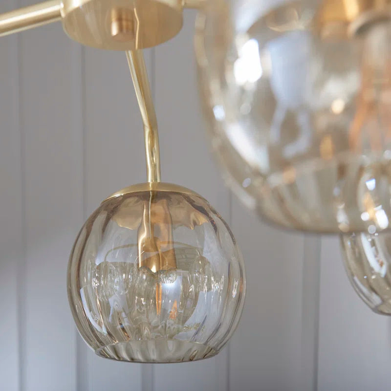 Elegant Litchford 5 light chandelier by TheChandelierCo featuring classic design with five candle-style lights and intricate metalwork.