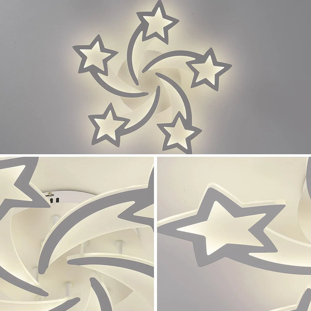 5-Light 65cm LED Flush Mount
