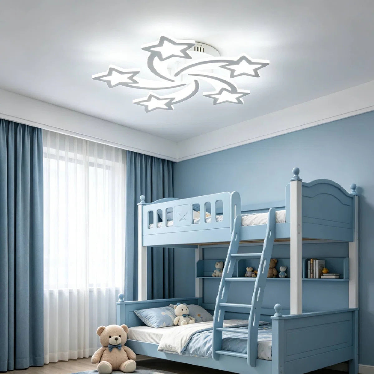 5-Light 65cm LED Flush Mount