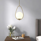 Malchow Light LED Pendant hanging fixture by TheChandelierCo with sleek modern design and soft white illumination.