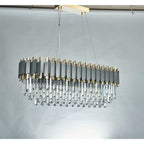 10-Light Crystal Chandelier