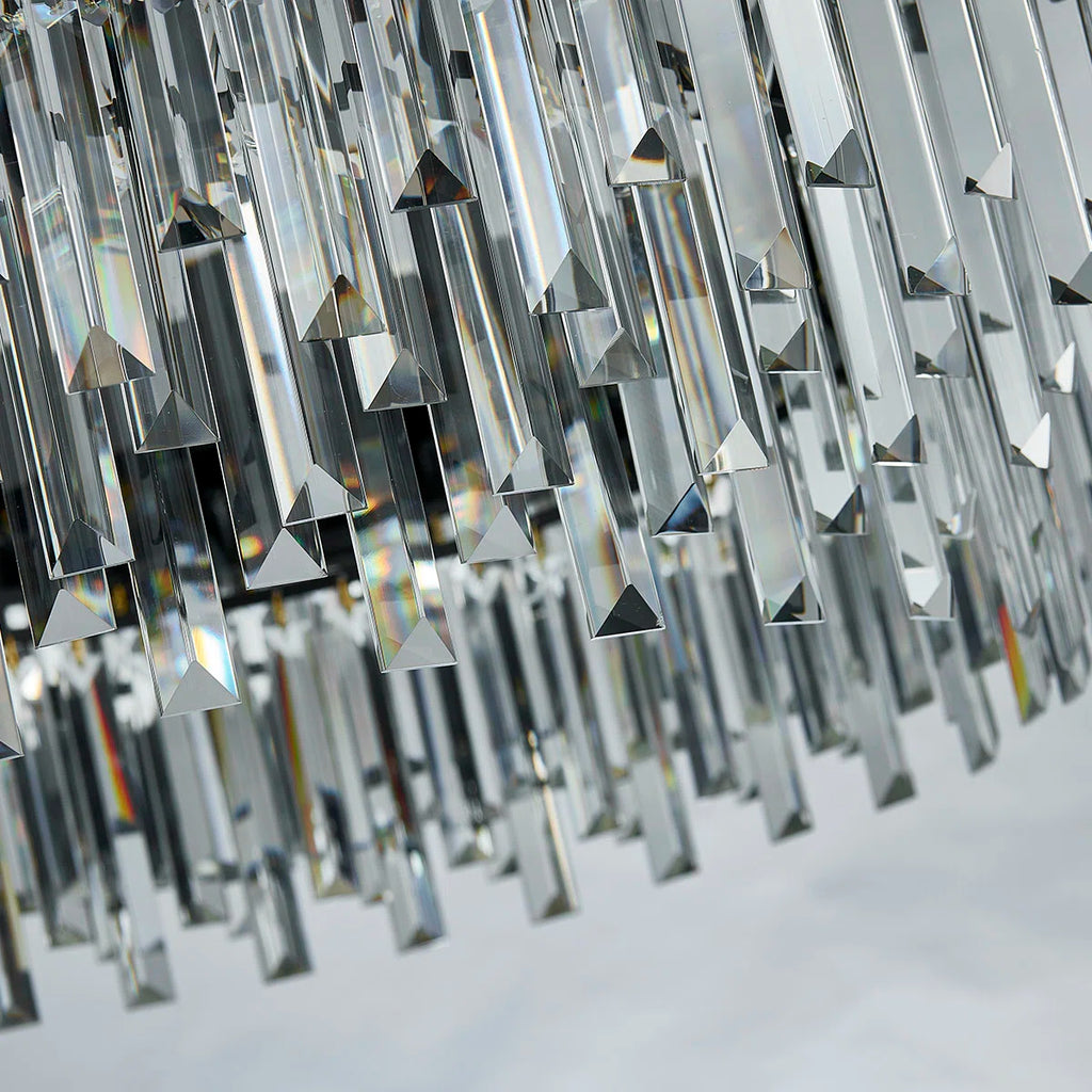 10-Light Crystal Chandelier