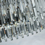 10-Light Crystal Chandelier