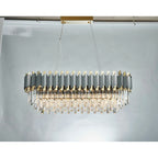 10-Light Crystal Chandelier