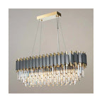 10-Light Crystal Chandelier