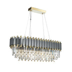 10-Light Crystal Chandelier