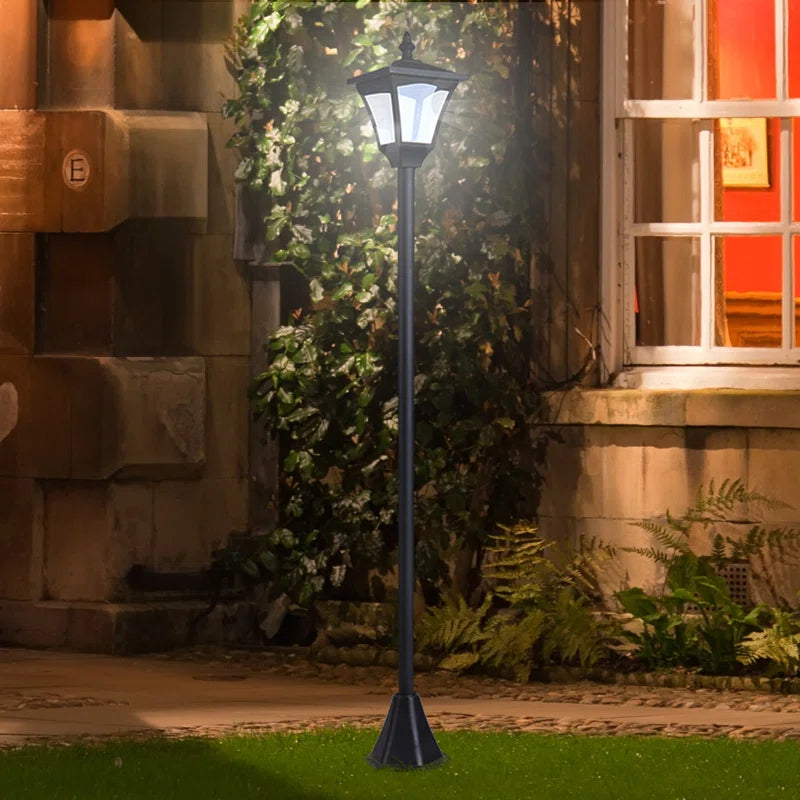 Full view of the Mellery Lamp Post by TheChandelierCo featuring classic design and decorative detailing for outdoor lighting.