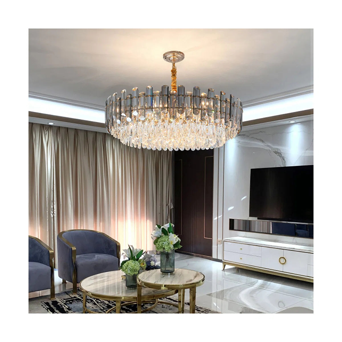 Merrill 10 - Light Crystal Chandelier