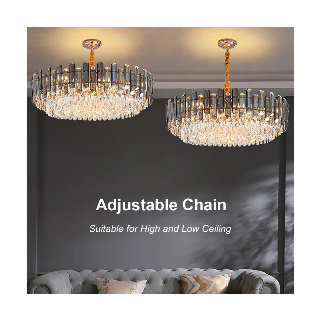 Merrill 10 - Light Crystal Chandelier