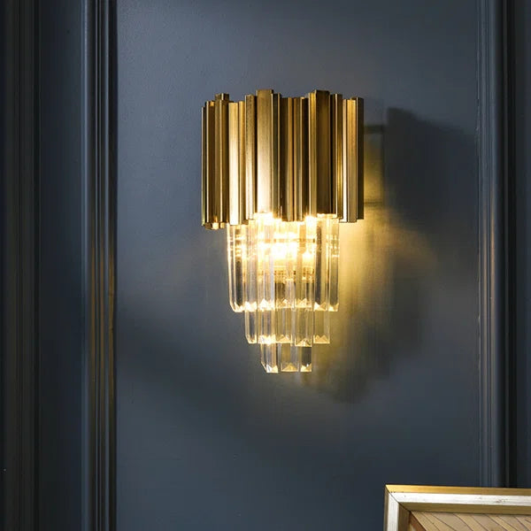 Stainless Steel Flush Mounted Sconce