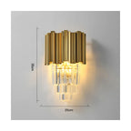 Stainless Steel Flush Mounted Sconce