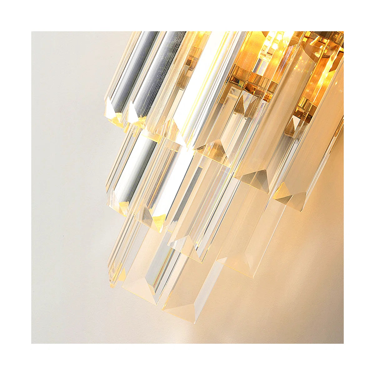 Stainless Steel Flush Mounted Sconce