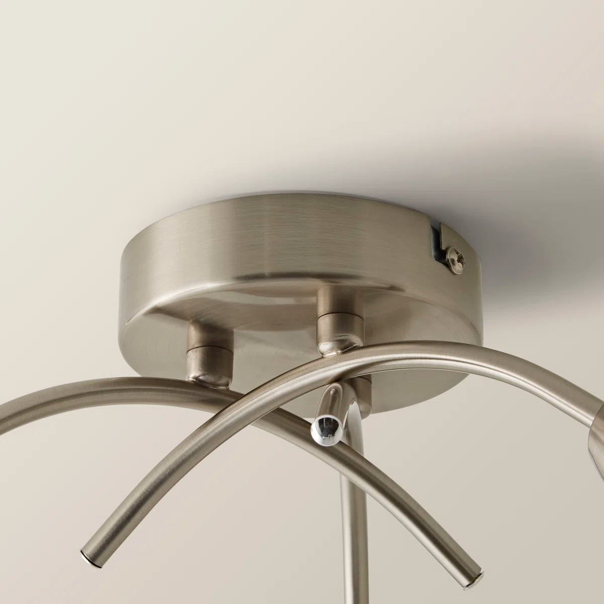 Glass Semi Flush Mount