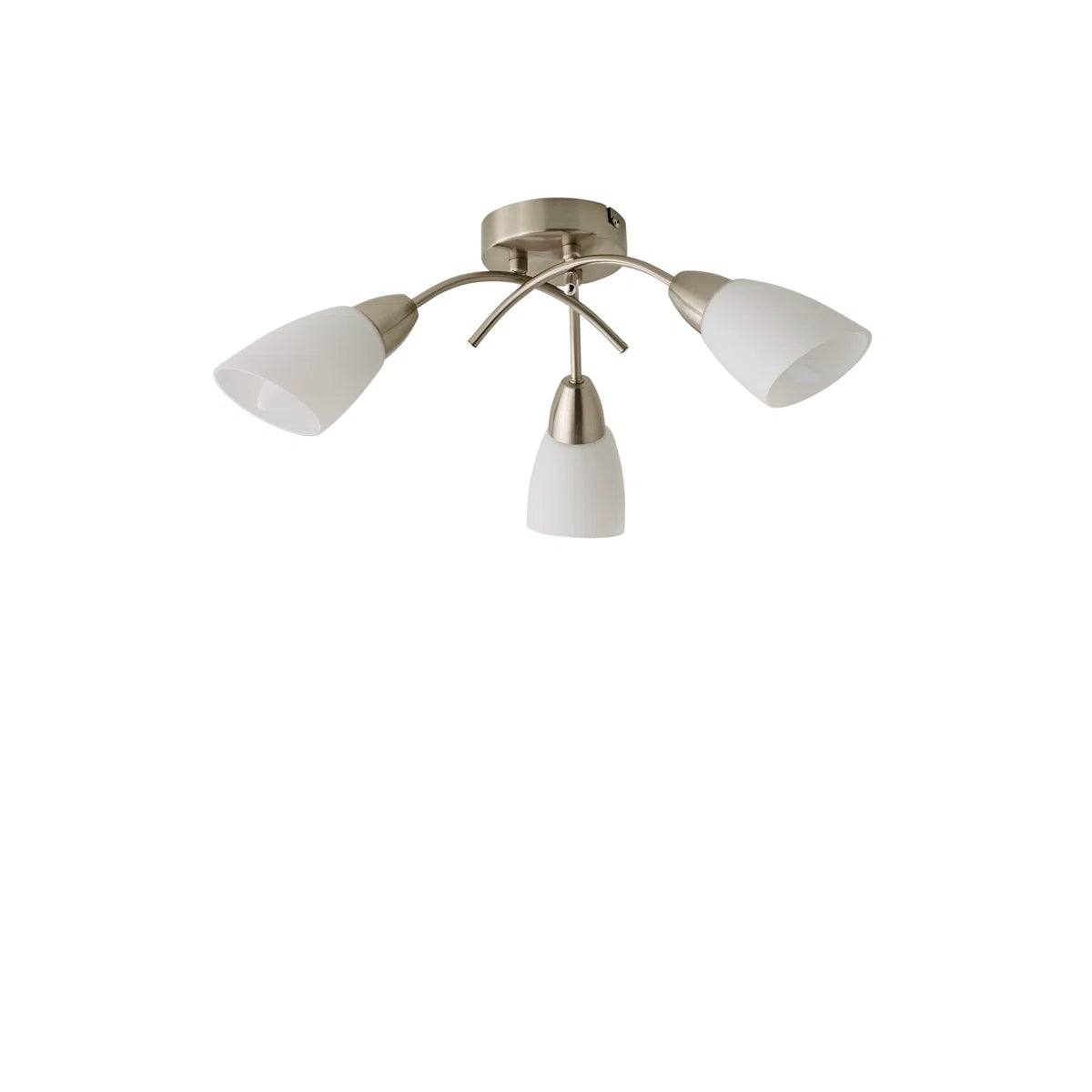 Glass Semi Flush Mount