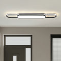 Muscato 1-Light 110cm LED flush mount ceiling light by TheChandelierCo, featuring a sleek modern design and warm LED illumination.