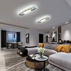 Muscato 1-light 70cm LED flush mount ceiling light by TheChandelierCo with a sleek modern design and diffused illumination.