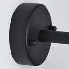 Myla 21cm H outdoor wall lantern by TheChandelierCo with a classic black metal frame and clear glass panels.