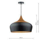 Nataly 1 Light Dome Pendant by TheChandelierCo featuring a sleek, modern design with a smooth light-colored dome shade.