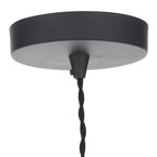 Nataly 1 Light Dome Pendant by TheChandelierCo featuring a sleek, modern design with a light-colored dome-shaped shade.