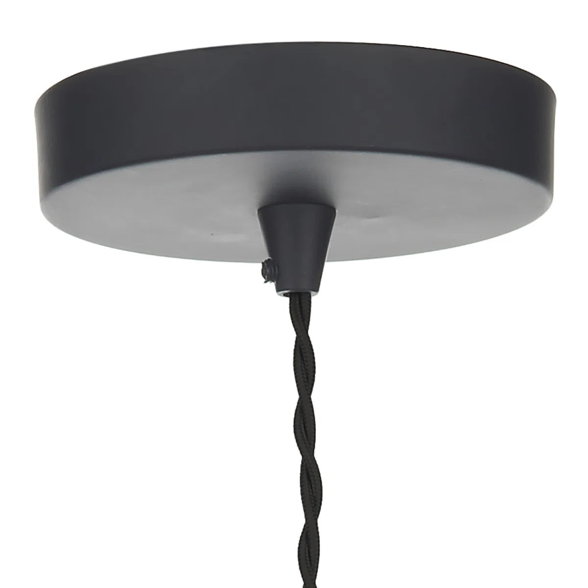 Nataly 1 Light Dome Pendant by TheChandelierCo featuring a sleek, modern design with a light-colored dome-shaped shade.