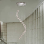Neil 20-light cluster chandelier from TheChandelierCo featuring a modern, elegant design with multiple light bulbs and a sleek finish.