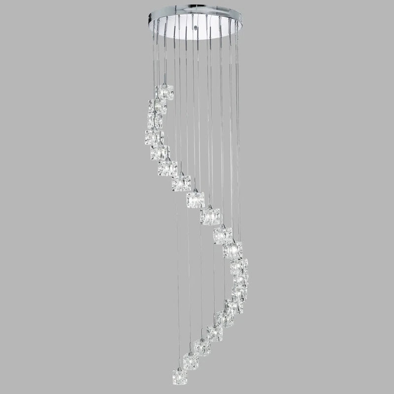 Neil 20-light cluster chandelier by TheChandelierCo featuring multiple glass globes and modern design for elegant ceiling lighting.