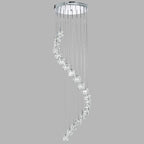 Neil 20-light cluster chandelier by TheChandelierCo featuring multiple glass globes and modern design for elegant ceiling lighting.