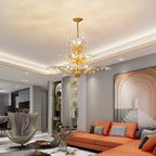 11 - Light Crystal Dimmable Empire Chandelier