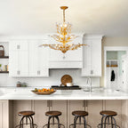 11 - Light Crystal Dimmable Empire Chandelier