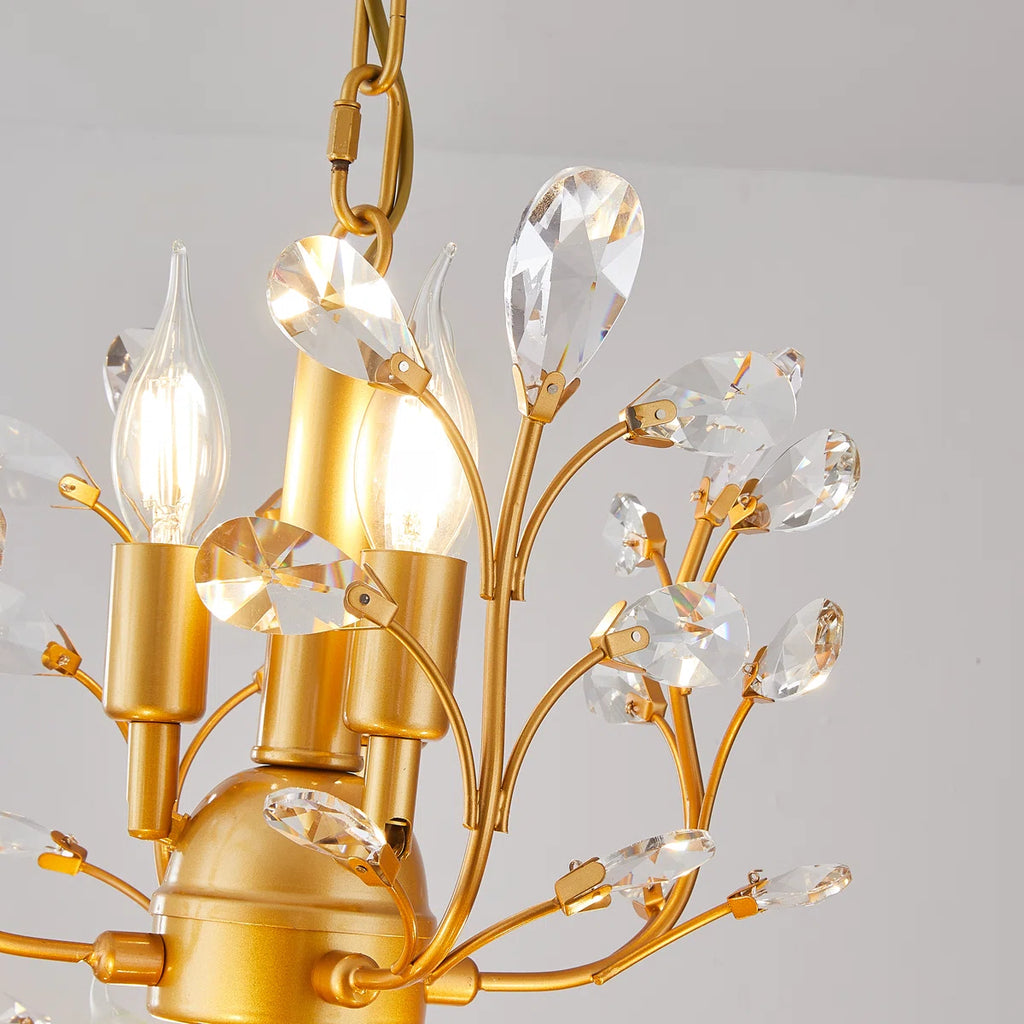 11 - Light Crystal Dimmable Empire Chandelier