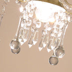 1 - Light Dimmable Crystal Empire Chandelier