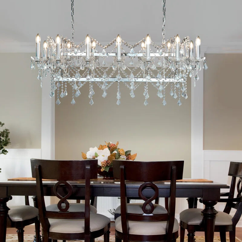 14 - Light Candle Style Chandelier