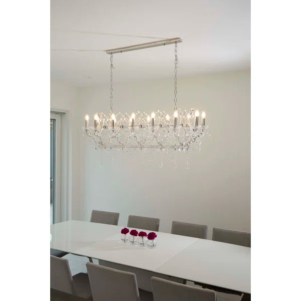 14 - Light Candle Style Chandelier