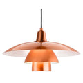 Light brushed brass dome pendant light from Olsen 1 by TheChandelierCo, featuring a sleek modern design and smooth finish.