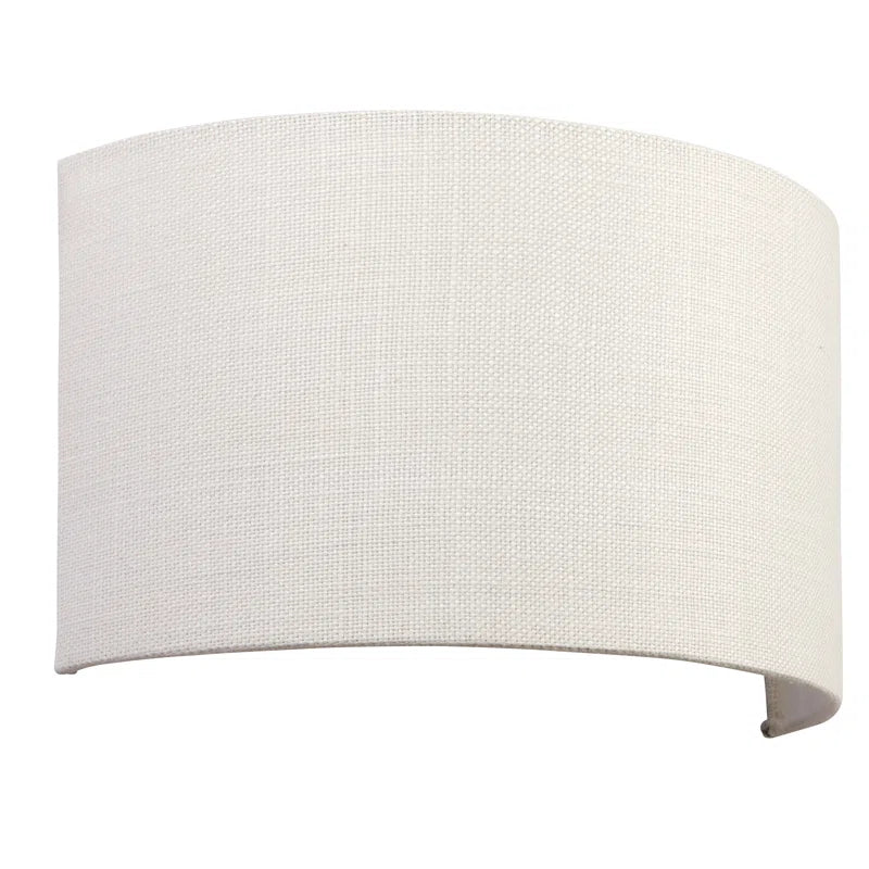 Paige Steel Flush Mounted Sconce by TheChandelierCo featuring a sleek steel finish and modern wall-mounted lighting design.