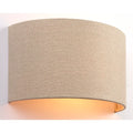Paige Steel flush-mounted sconce with a modern design, featuring a sleek steel finish and a minimalist wall-mounted fixture.