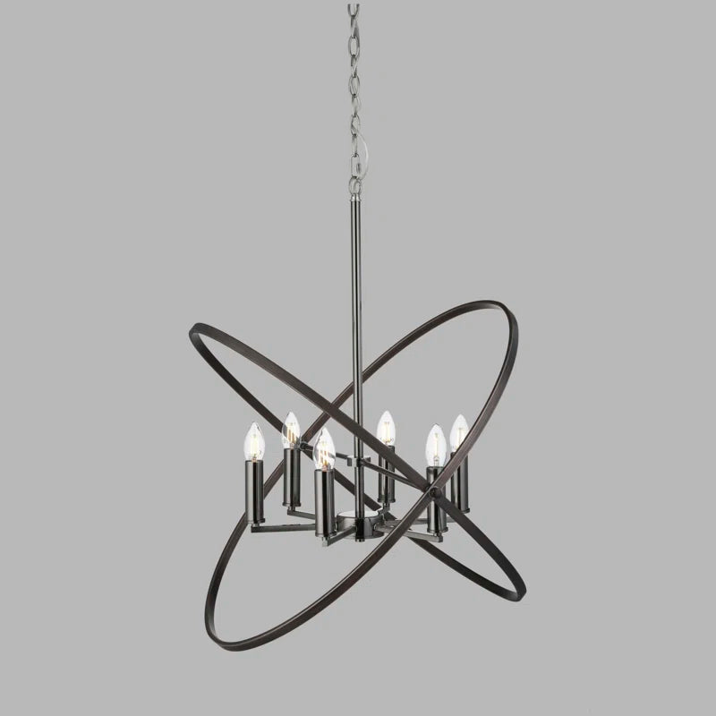 Pauling 6 - Light Candle Style Chandelier