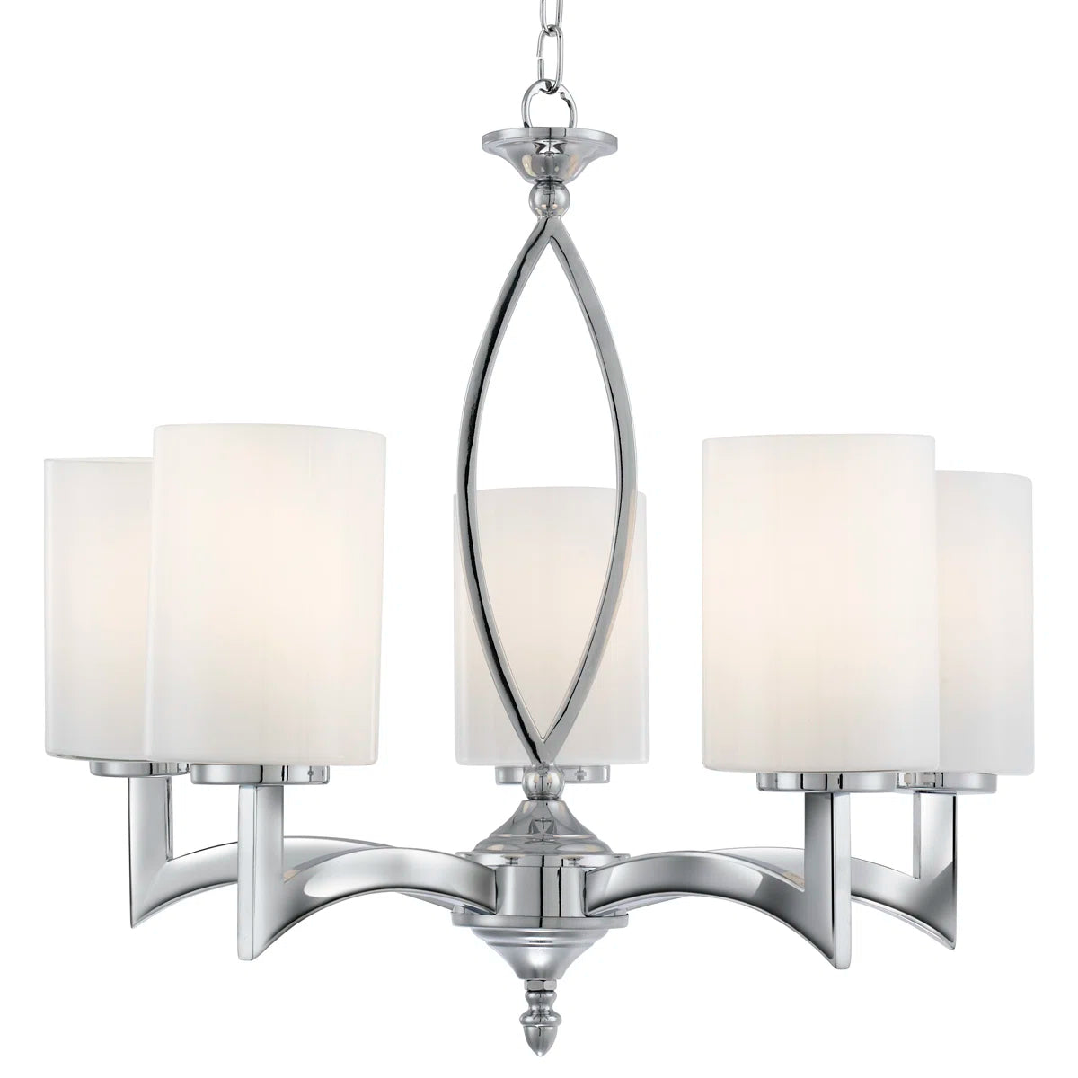 5 - Light Shaded Chandelier
